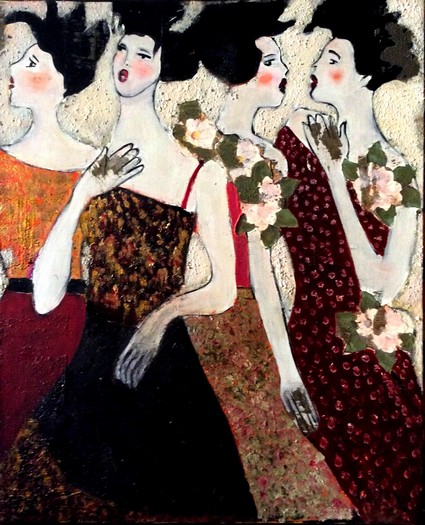 Cacophonie 100 x 81 cm